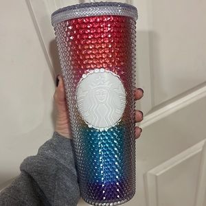 Starbucks rainbow pride tumbler